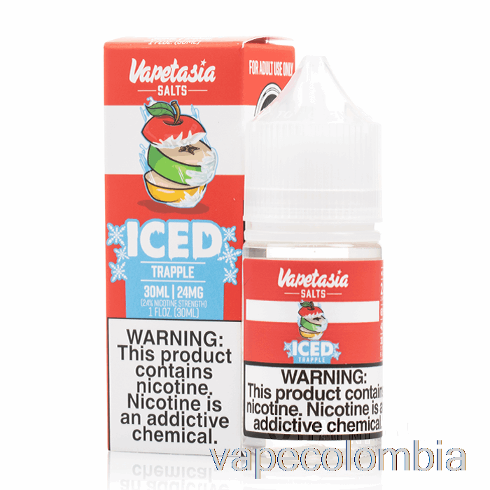 Vape Recargable Iced Trapple - Sales De Vapetasia - 30ml 48mg